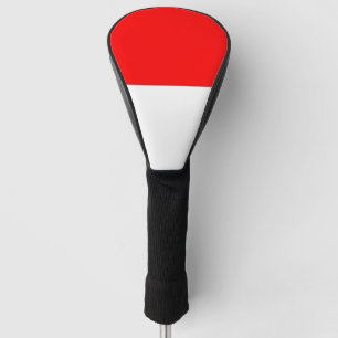 Golf Driver Cover mit Flagge Indonesiens Headcover