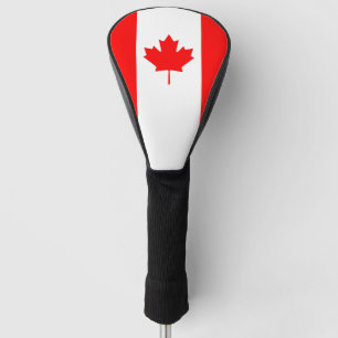 Golf Driver Cover mit Flagge Kanadas Headcover