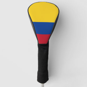Golf Driver Cover mit Flagge Kolumbiens Headcover