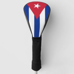 Golf Driver Cover mit Flagge von Kuba Headcover