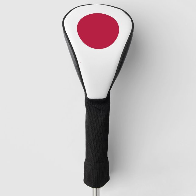 Golf Driver Cover mit japanischer Flagge Golf Headcover (Vorderseite)