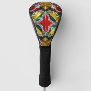 Golf Driver Cover mit Los Angeles Colors Headcover