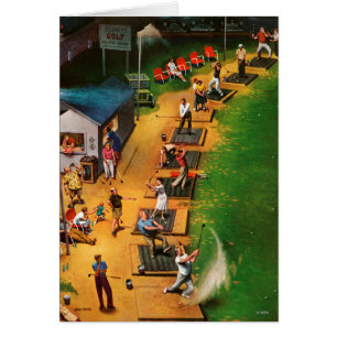 Golf-Driving-Range durch John schwanken