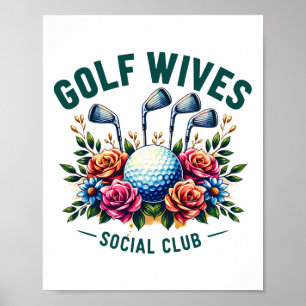 Golf Ehefrau Locarno Wandern neben dem Wasser Poster