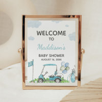 Golf Ein Kleines Putter-Baby-Shower-Willkommenssch