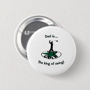 Golf - ein wunderbares Spiel Button