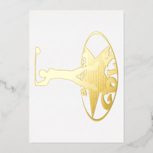 Golf - ein wunderbares Spiel Folieneinladung