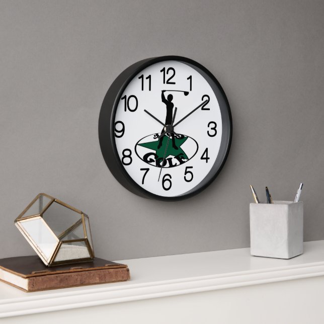 Golf - ein wunderbares Spiel Uhr (Büro)