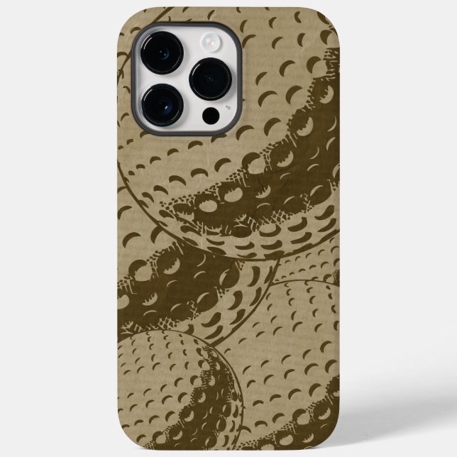 Golf-Enthusiasten iPhone Case-Mate iPhone Hülle (Rückseite)