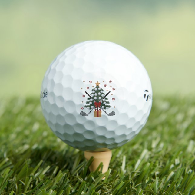 Golf Equipment Christmas Tree Christmas Golf Golfball (Insitu T-Shirt)