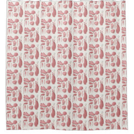 Golf Equipment für Lady Golfer pink thematisch Duschvorhang