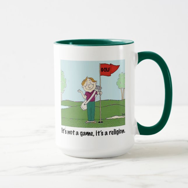 GOLF!  Es ist nicht ein Spiel, es ist eine Tasse (Rechts)