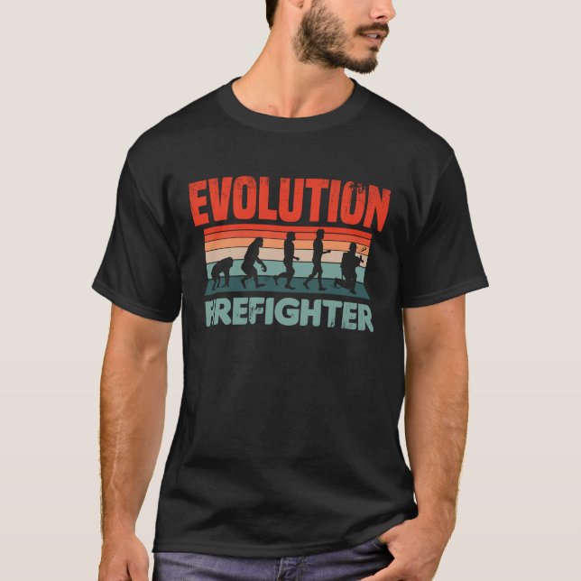 Golf Evolution From Monkey To Men Golfing  2 T-Shirt (Vorderseite)