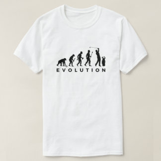 Golf Evolution lustige T-Shirt Golfer Spaß