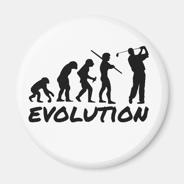 Golf-Evolution Magnet (Vorne)