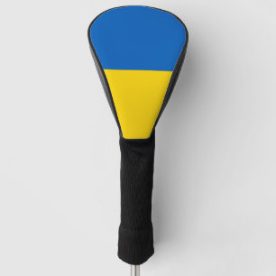 Golf-Fahrer-Abdeckung mit Flagge von Ukraine Golf Headcover