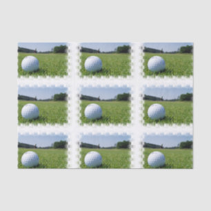 Golf-Fahrrinne Seidenpapier