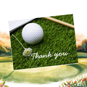 Golf Fairway Dankbarkeit: Ein Golf-Themed Vielen D Karte