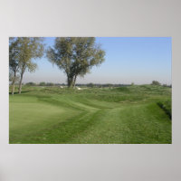 Golf Fairway Print