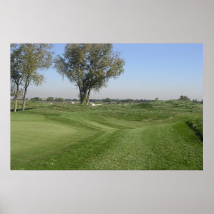 Golf Fairway Print Poster