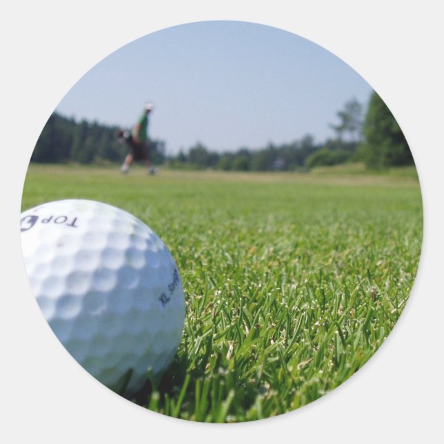 Golf Fairway Sticker (Vorderseite)