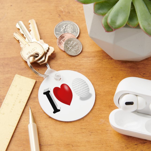 Golf Fan Schlüsselanhänger (Schreibtisch)