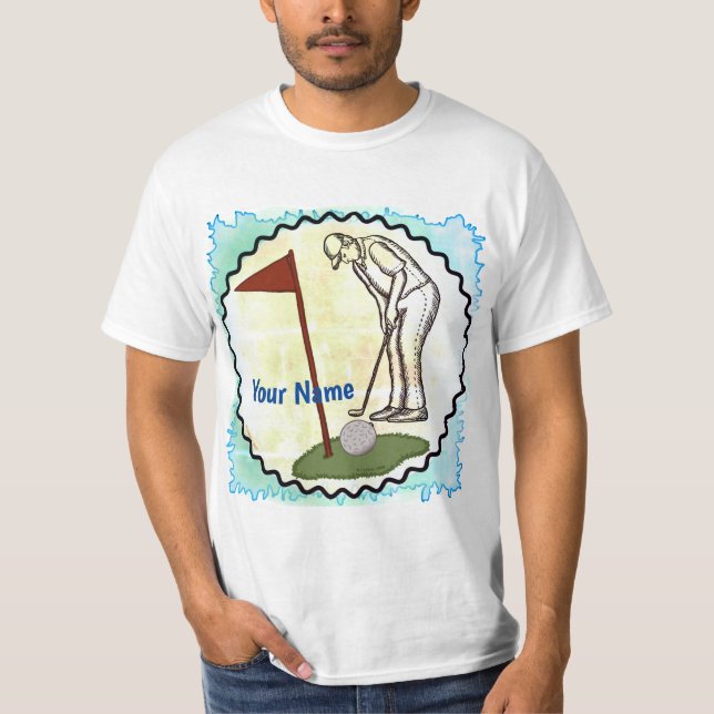 Golf Flag T-Shirt (Vorderseite)