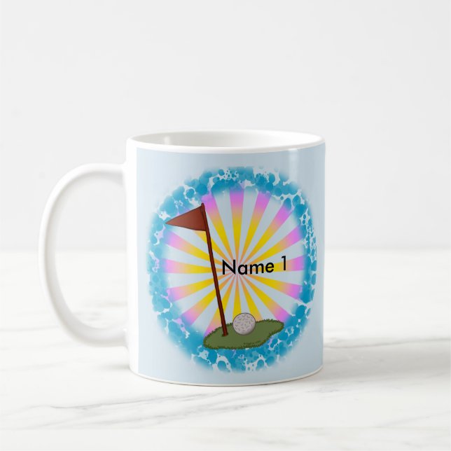 Golf Flag Tasse (Links)