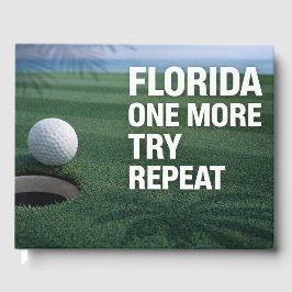 Golf Florida mit Ball auf Grün  Gästebuch
