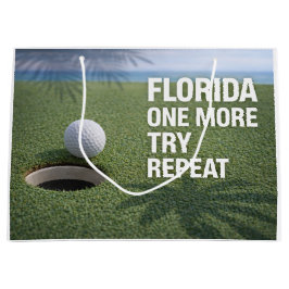 Golf Florida Thema Große Geschenktüte