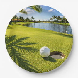 Golf Florida Thema  Pappteller