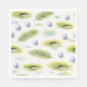 Golf Florida Themen-Servietten Serviette