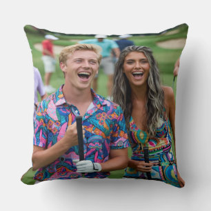 Golf-Foto anpassen personalisieren Kissen