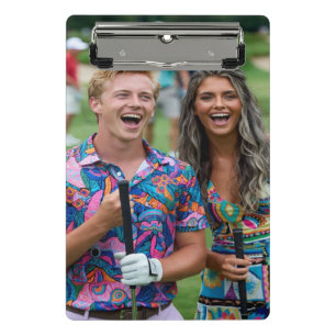 Golf-Foto anpassen personalisieren Mini Klemmbrett