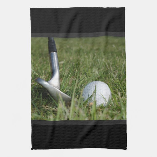 Golf-Foto-Küchen-Tuch Geschirrtuch (Vertikal)