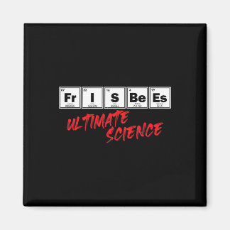 Golf Frisbees Ultimate Science Disc Periodic Table Magnet