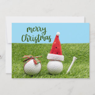 Golf Frohe Weihnachten bis Golfer