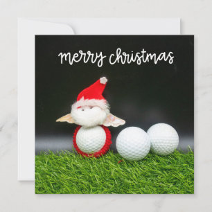Golf Frohe Weihnachten mit dem Weihnachtsmann für 