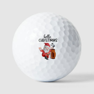 Golf Frohe Weihnachten mit Golf spielen Golfball
