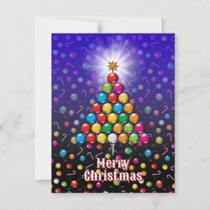 Golf Frohe Weihnachtsgestaltung Feiertagskarte