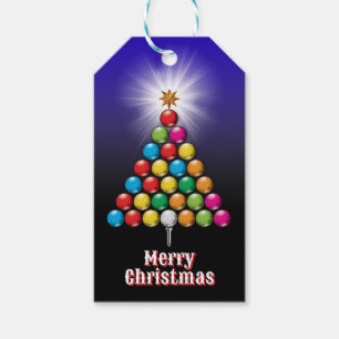 Golf Frohe Weihnachtsgestaltung Geschenkanhänger