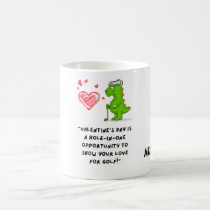 Golf Funny Quotes für Golfer Valentinstag Kaffeetasse