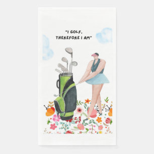 Golf Funny Sprichwort für Golfer Serviette