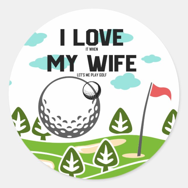 Golf Funny Sprichwort für Golfer Square Sticker (Vorderseite)