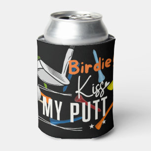 Golf Funny Sprichwort Kiss My Putt Dosenkühler