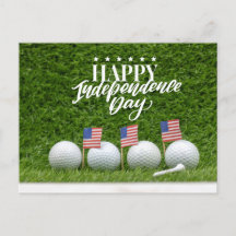 Golf für 4. Juli HAPPY Unabhängigkeitstag Amerika
