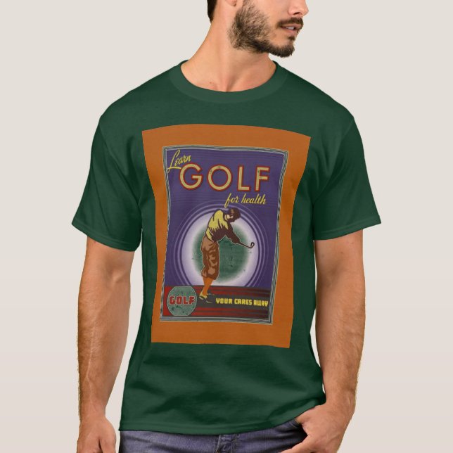 Golf für Gesundheit T-Shirt (Vorderseite)