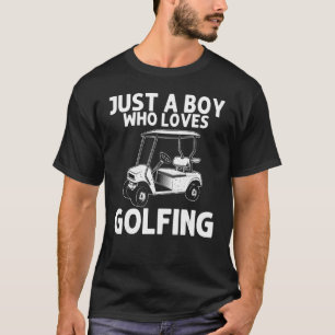 Golf für Jungen Herren Golfer Golfplatz Golfplatz T-Shirt