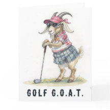 Golf G.O.A.T. - Big Golf Card