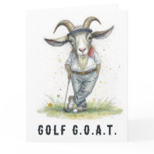 Golf G.O.A.T. - Big Golf Card